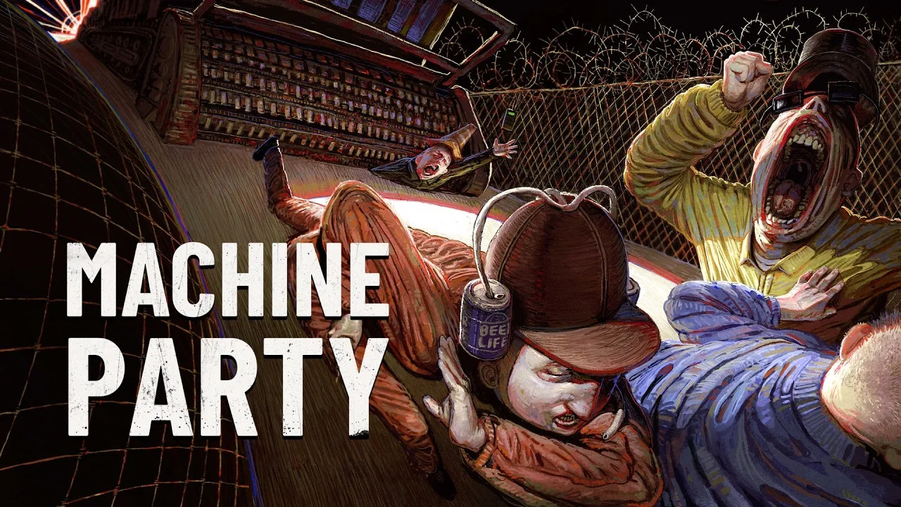 A Steam Workshop page showing the Machine Party mods collection